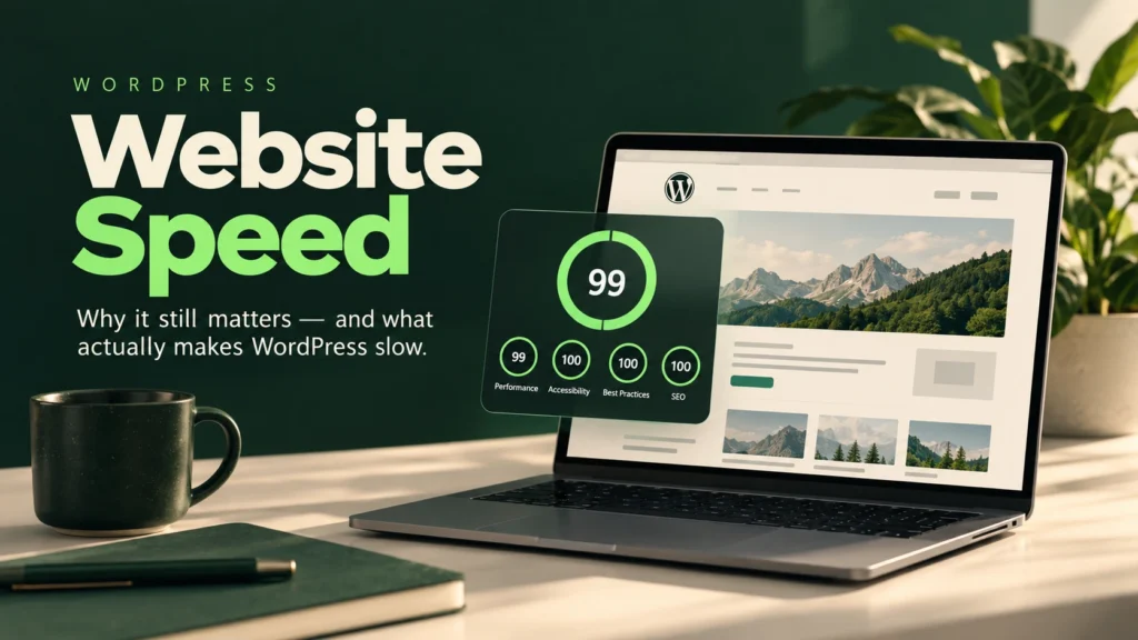 Why Website Speed Still Matters — and What Actually Makes WordPress Slow