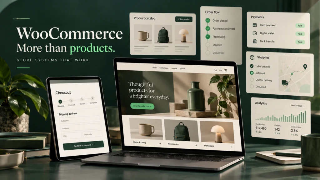 A WooCommerce Store Is Not Just a Website With Products